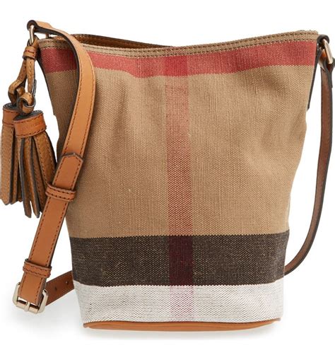 burberry ashby bags|Burberry ashby canvas bucket bag.